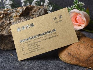 高档名片制作（金融担保）